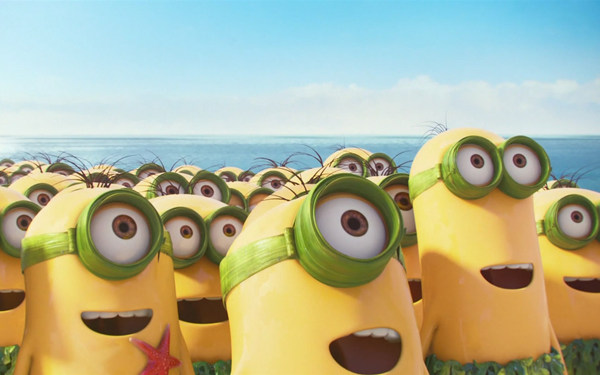 《小黄人》一天破亿 动漫影视设计大有可为